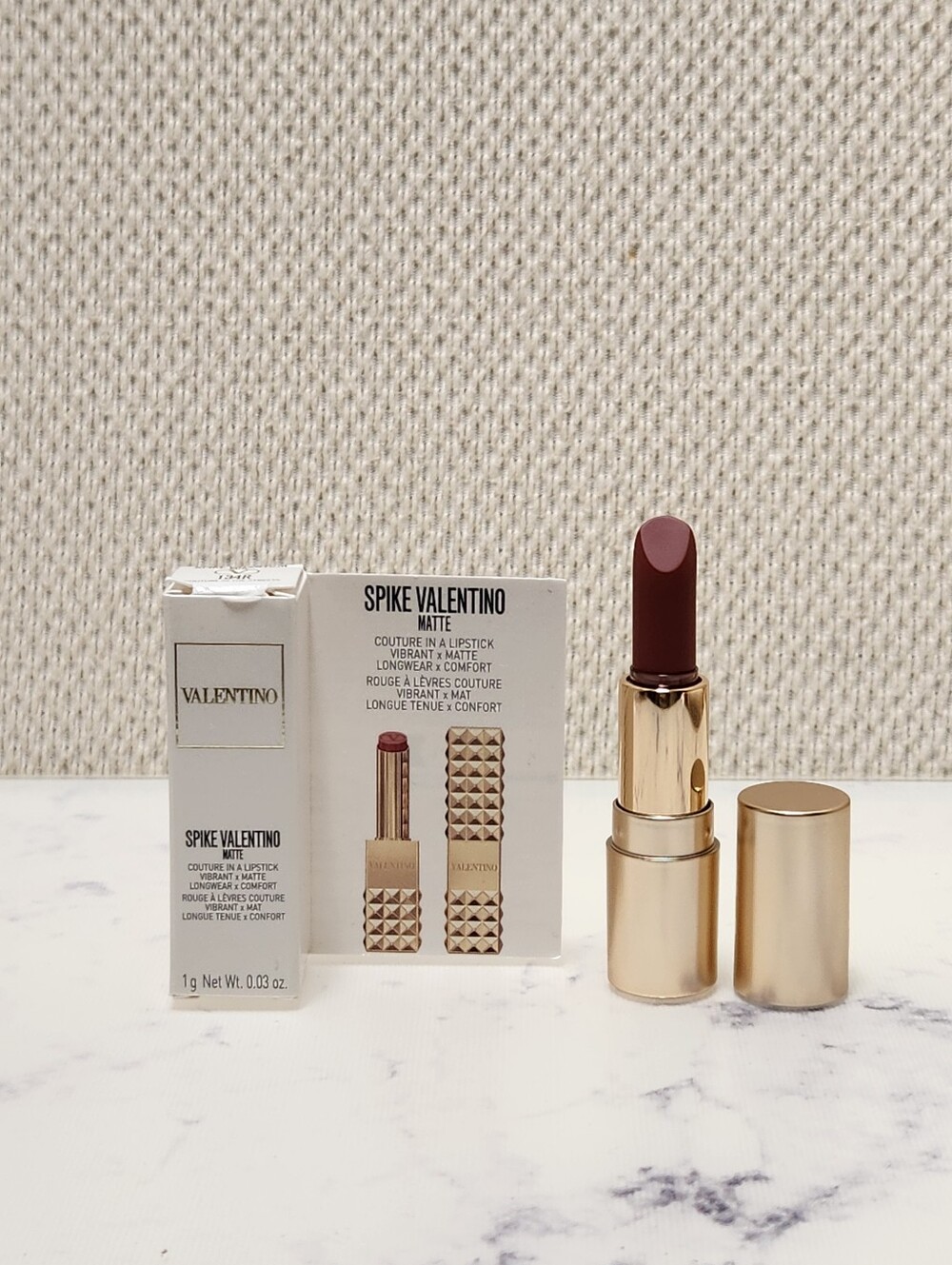 Valentino Matte Couture In A Lipstick 134R Couture In The Streets Mini Size